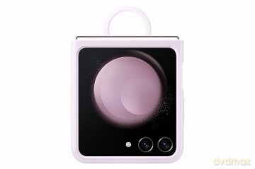 Etui silikonowe z uchwytem do Samsung Galaxy Z Flip 5 - fioletowe