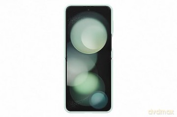 Etui silikonowe z uchwytem do Samsung Galaxy Z Flip 5 - miętowe