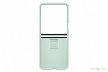 Etui silikonowe z uchwytem do Samsung Galaxy Z Flip 5 - miętowe