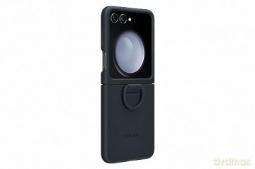 Etui silikonowe z uchwytem do Samsung Galaxy Z Flip 5 - niebieskie