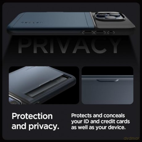 Etui Spigen Slim Armor CS do iPhone 15 Pro Max - niebieskie