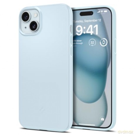 Etui Spigen Thin Fit do iPhone 15 - niebieski