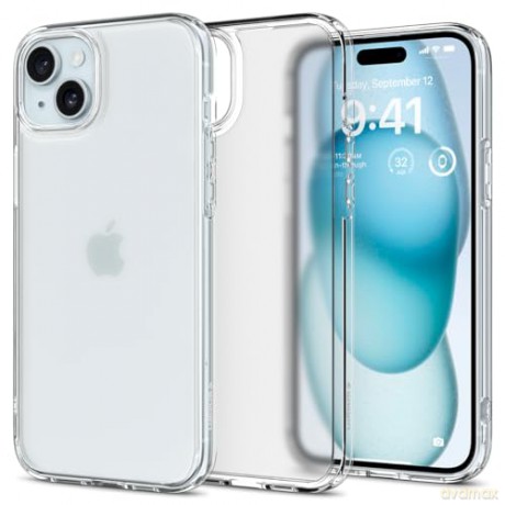 Etui Spigen Ultra Hybrid do iPhone 15 Plus - przezroczyste