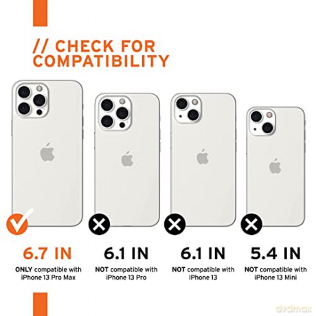 Etui UAG Civilian do iPhone 13 Pro Max - ciemnoniebieskie