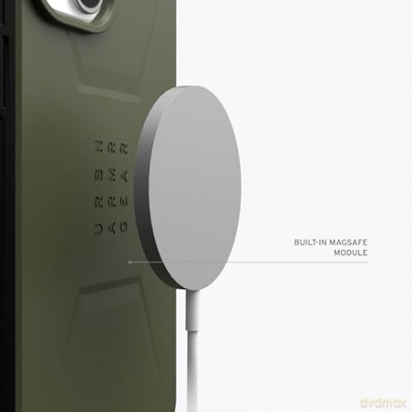 Etui UAG Civilian MagSafe do iPhone 15 - zielone