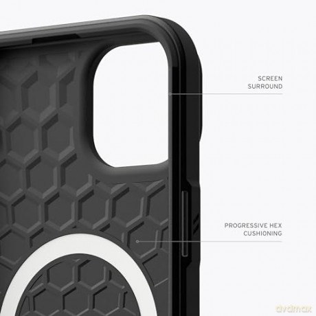 Etui UAG Civilian MagSafe do iPhone 15 Plus - czarne