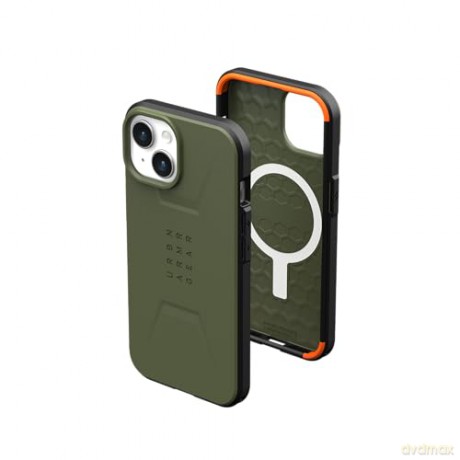 Etui UAG Civilian MagSafe do iPhone 15 Plus - zielone