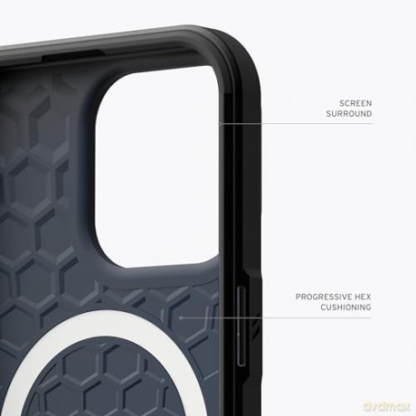 Etui UAG Civilian MagSafe do iPhone 15 Pro - ciemnoniebieskie