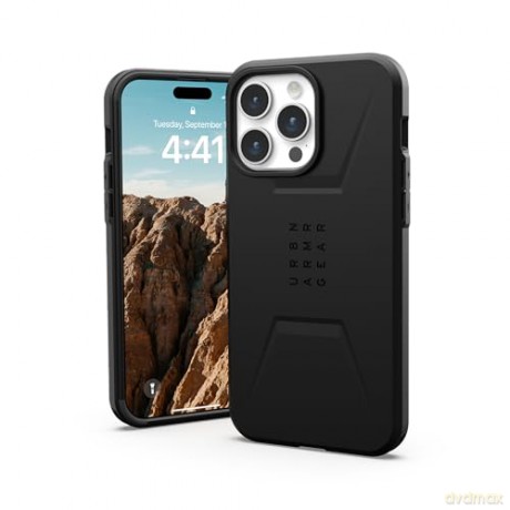 Etui UAG Civilian MagSafe do iPhone 15 Pro Max - czarne