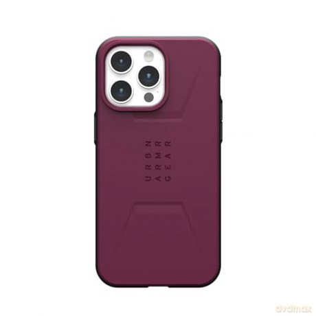 Etui UAG Civilian MagSafe do iPhone 15 Pro Max - purpurowe