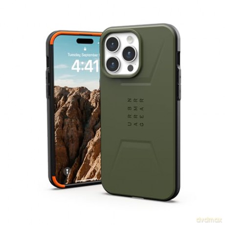 Etui UAG Civilian MagSafe do iPhone 15 Pro Max - zielone