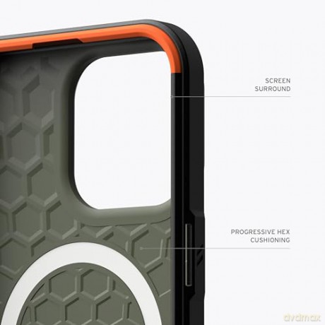 Etui UAG Civilian MagSafe do iPhone 15 Pro Max - zielone