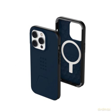 Etui UAG Civilian z MagSafe do iPhone 14 Pro - ciemnoniebieskie