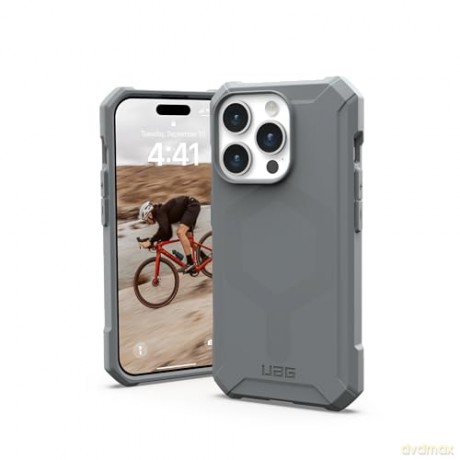Etui UAG Essential Armor MagSafe do iPhone 15 Pro - srebrny