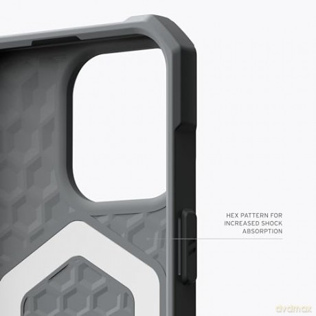 Etui UAG Essential Armor MagSafe do iPhone 15 Pro - srebrny