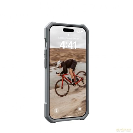Etui UAG Essential Armor MagSafe do iPhone 15 Pro - srebrny