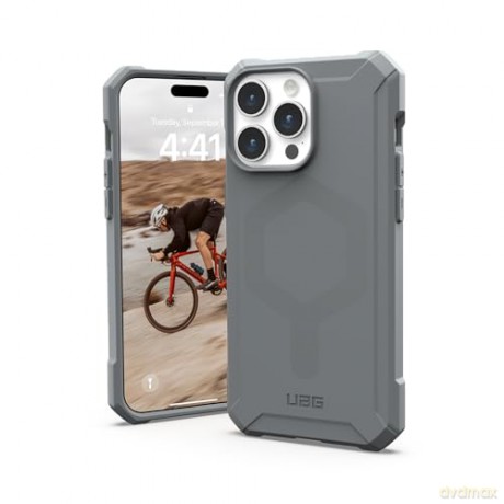 Etui UAG Essential Armor MagSafe do iPhone 15 Pro Max - srebrny