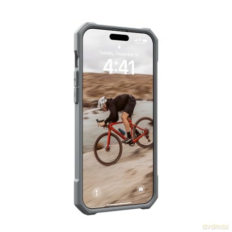 Etui UAG Essential Armor MagSafe do iPhone 15 Pro Max - srebrny