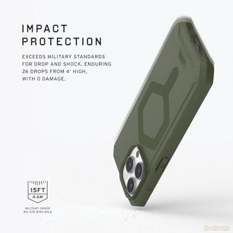 Etui UAG Essential Armor MagSafe do iPhone 15 Pro Max - zielone