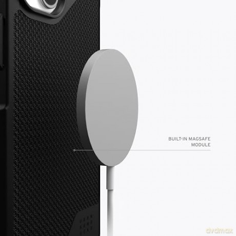 Etui UAG Metropolis LT MagSafe do iPhone 15 - czarny kevlar
