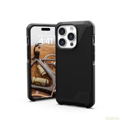 Etui UAG Metropolis LT MagSafe do iPhone 15 Pro - czarny kevlar