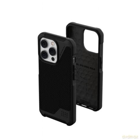 Etui UAG Metropolis LT z MagSafe do iPhone 14 Pro - czarny kevlar