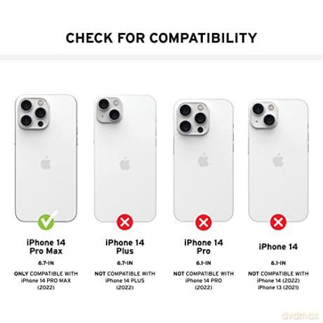 Etui UAG Monarch do iPhone 14 Pro Max - czarne