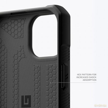 Etui UAG Monarch do iPhone 15 - czarny kevlar
