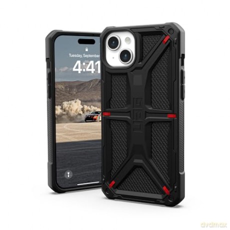 Etui UAG Monarch do iPhone 15 Plus - czarny kevlar