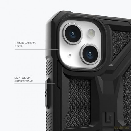 Etui UAG Monarch do iPhone 15 Plus - czarny kevlar
