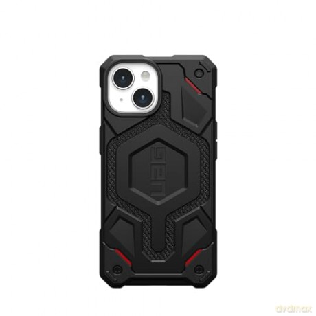 Etui UAG Monarch Pro z MagSafe do iPhone 15 - czarny kevlar