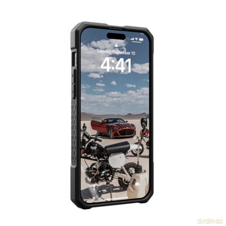 Etui UAG Monarch Pro z MagSafe do iPhone 15 Plus - czarny karbon