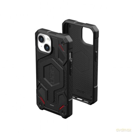 Etui UAG Monarch Pro z MagSafe do iPhone 15 Plus - czarny kevlar