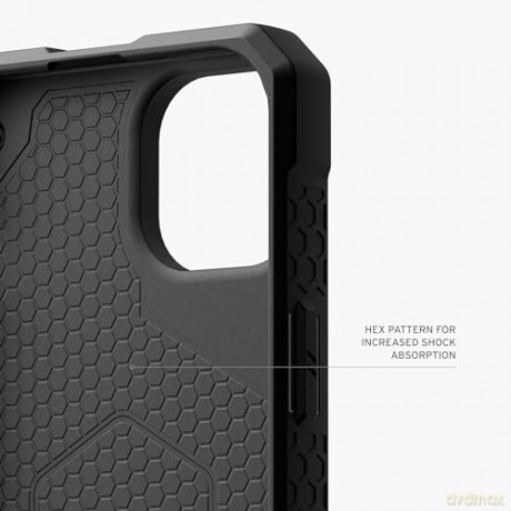 Etui UAG Monarch Pro z MagSafe do iPhone 15 Plus - czarny kevlar