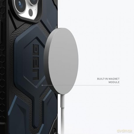 Etui UAG Monarch Pro z MagSafe do iPhone 15 Pro - ciemnoniebieskie
