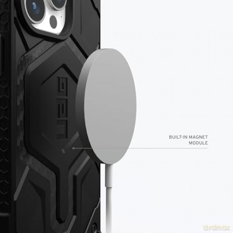 Etui UAG Monarch Pro z MagSafe do iPhone 15 Pro - czarny karbon