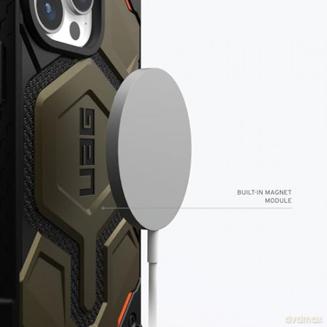 Etui UAG Monarch Pro z MagSafe do iPhone 15 Pro - zielony kevlar