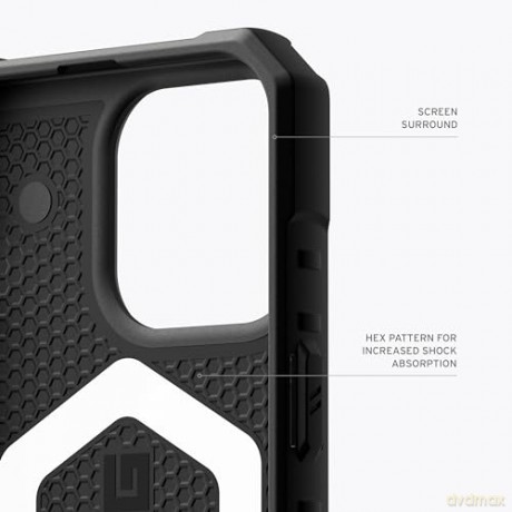 Etui UAG Pathfinder do iPhone 15 Pro - czarne moro