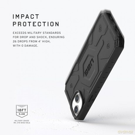 Etui UAG Pathfinder MagSafe do iPhone 15 - czarne