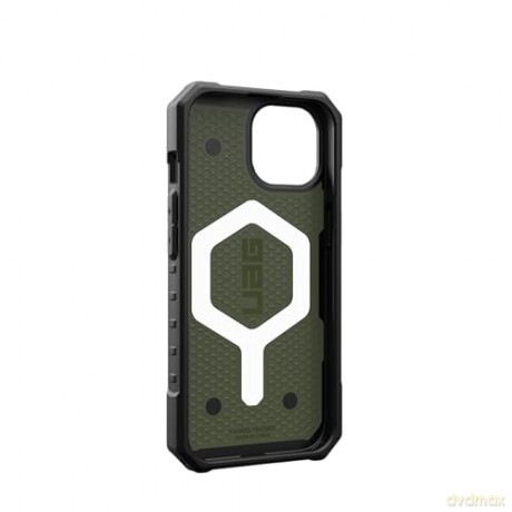Etui UAG Pathfinder MagSafe do iPhone 15 - zielone