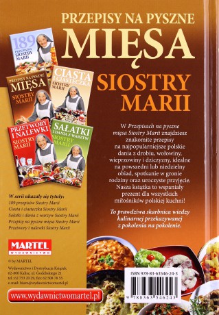 Przepisy na pyszne mięsa siostry Marii - Maria Goretti [KSIĄŻKA]
