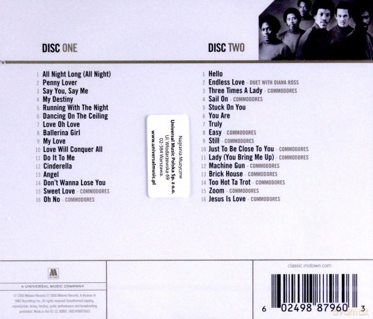 Lionel Richie: Gold (Lionel Richie & The Commodores) [2CD]
