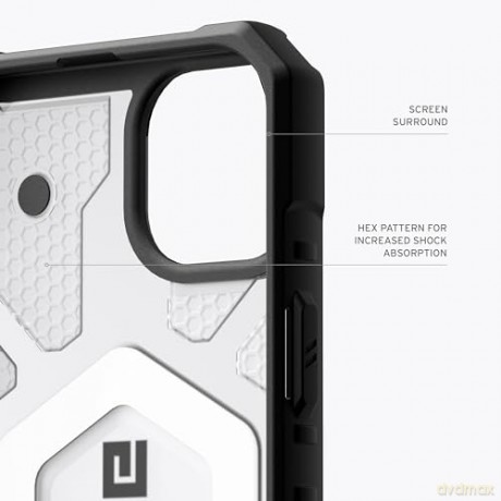 Etui UAG Pathfinder MagSafe do iPhone 15 Plus - przezroczyste