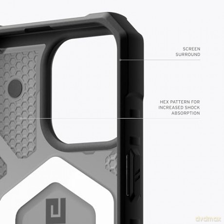 Etui UAG Pathfinder MagSafe do iPhone 15 Pro - szare