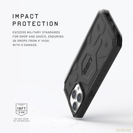 Etui UAG Pathfinder MagSafe do iPhone 15 Pro Max - czarne
