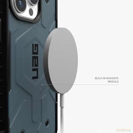 Etui UAG Pathfinder MagSafe do iPhone 15 Pro Max - niebieskie