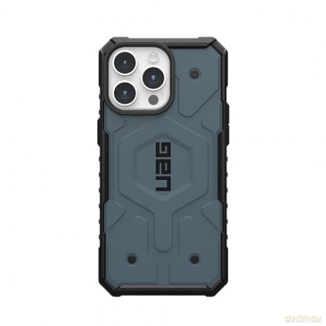 Etui UAG Pathfinder MagSafe do iPhone 15 Pro Max - niebieskie