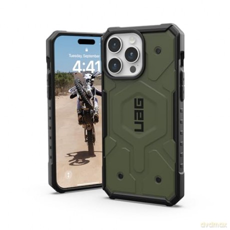Etui UAG Pathfinder MagSafe do iPhone 15 Pro Max - zielone