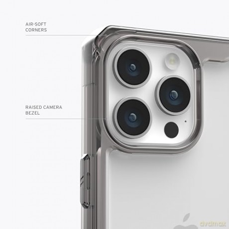 Etui UAG Plyo do iPhone 15 Pro Max - szare