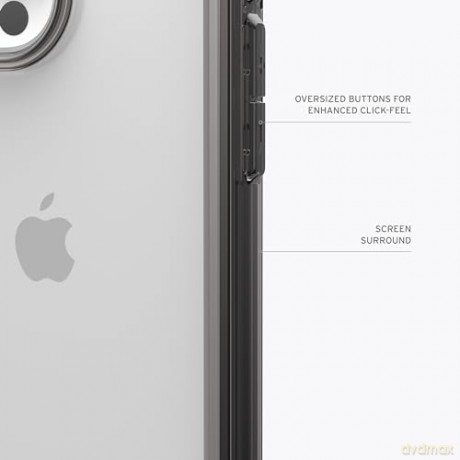 Etui UAG Plyo do iPhone 15 Pro Max - szare